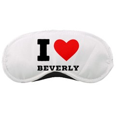 I Love Beverly Sleeping Mask by ilovewhateva