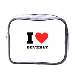 I Love Beverly Mini Toiletries Bag (one Side) by ilovewhateva