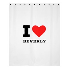 I Love Beverly Shower Curtain 60  X 72  (medium) 