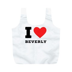 I Love Beverly Full Print Recycle Bag (m) by ilovewhateva