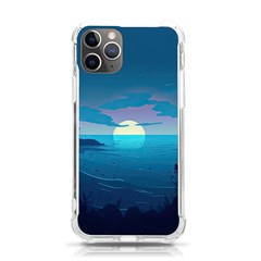 Ai Generated Ocean Sea Water Anime Nautical Iphone 11 Pro 5 8 Inch Tpu Uv Print Case by Ravend