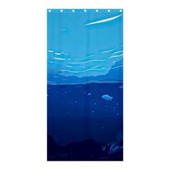 Ai Generated Ocean Sea Fish Underwater Water Shower Curtain 36  X 72  (stall)  by Ravend