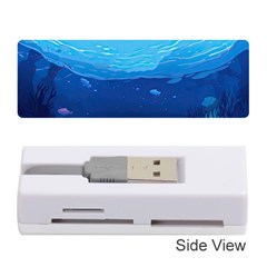 Ai Generated Ocean Sea Fish Underwater Water Memory Card Reader (stick) by Ravend