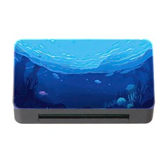 Ai Generated Ocean Sea Fish Underwater Water Memory Card Reader With Cf by Ravend