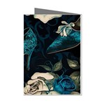 Glass Slipper Blues Fairytale Mini Greeting Cards (Pkg of 8) Left