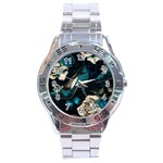 Glass Slipper Blues Fairytale Stainless Steel Analogue Watch Front