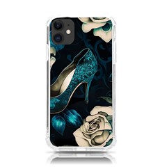 Glass Slipper Blues Fairytale Iphone 11 Tpu Uv Print Case by Ravend