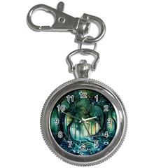 Trees Forest Mystical Forest Nature Key Chain Watches by Ravend