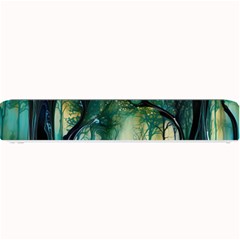 Trees Forest Mystical Forest Nature Small Bar Mat by Ravend