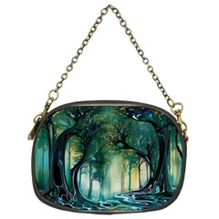 Trees Forest Mystical Forest Nature Chain Purse (two Sides) by Ravend