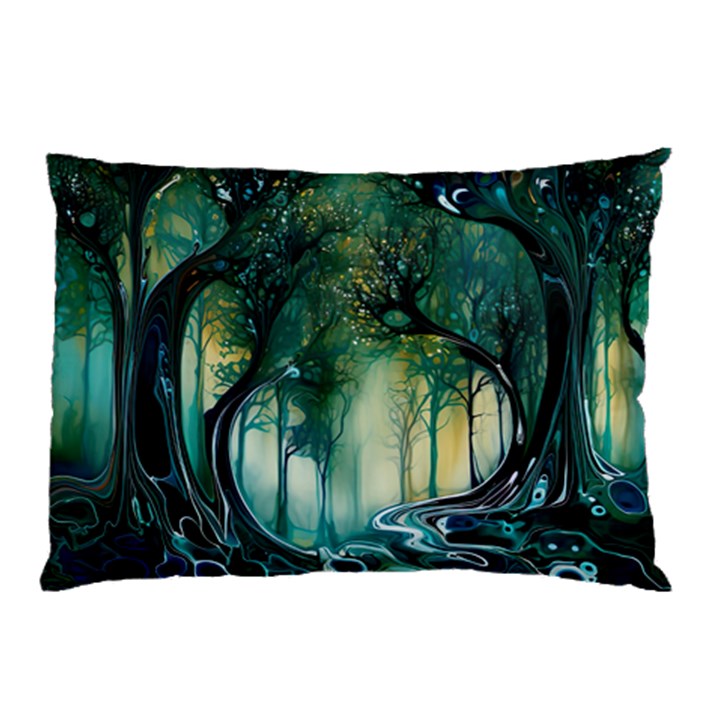 Trees Forest Mystical Forest Nature Pillow Case