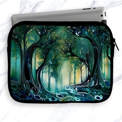 Trees Forest Mystical Forest Nature Apple Ipad 2/3/4 Zipper Cases by Ravend