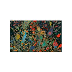 Ai Generated Flowers Trees Forest Mystical Forest Sticker Rectangular (100 Pack) by Ravend