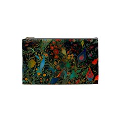 Ai Generated Flowers Trees Forest Mystical Forest Cosmetic Bag (small) by Ravend