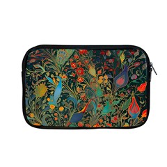 Ai Generated Flowers Trees Forest Mystical Forest Apple Macbook Pro 13  Zipper Case by Ravend