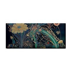 Ai Generated Flower Trees Forest Mystical Forest Hand Towel by Ravend