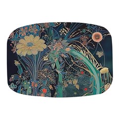 Ai Generated Flower Trees Forest Mystical Forest Mini Square Pill Box by Ravend