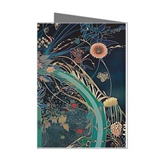 Ai Generated Flower Trees Forest Mystical Forest Mini Greeting Cards (pkg Of 8)