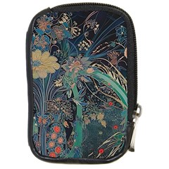 Ai Generated Flower Trees Forest Mystical Forest Compact Camera Leather Case by Ravend