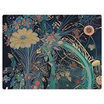 Ai Generated Flower Trees Forest Mystical Forest Two Sides Premium Plush Fleece Blanket (Extra Small) 40 x30  Blanket Front