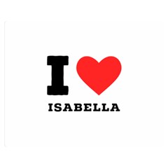 I Love Isabella Premium Plush Fleece Blanket (medium) by ilovewhateva