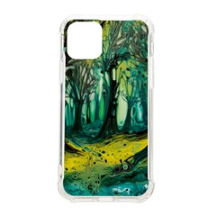 Ai Generated Trees Forest Mystical Forest Nature Art Iphone 11 Pro 5 8 Inch Tpu Uv Print Case by Ravend