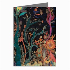 Ai Generated Trees Forest Mystical Forest Nature Greeting Cards (Pkg of 8)