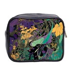 Ai Generated Flowers Trees Forest Mystical Forest Pattern Mini Toiletries Bag (Two Sides) Back