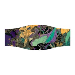 Ai Generated Flowers Trees Forest Mystical Forest Pattern Stretchable Headband by Ravend