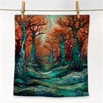 Ai Generated Tree Forest Mystical Forest Nature Face Towel Front