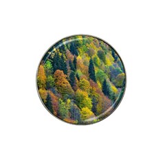 Forest Trees Leaves Fall Autumn Nature Sunshine Hat Clip Ball Marker (4 Pack) by Ravend