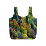 Forest Trees Leaves Fall Autumn Nature Sunshine Full Print Recycle Bag (S) Front