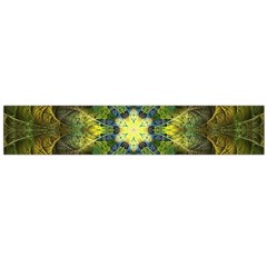 Fractal-fantasy-design-background- Large Premium Plush Fleece Scarf 