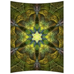 Fractal-fantasy-design-background- Back Support Cushion by Vaneshart