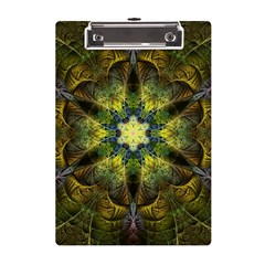 Fractal-fantasy-design-background- A5 Acrylic Clipboard by Vaneshart