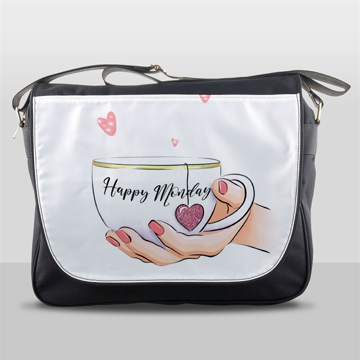 Happy Monday Messenger Bag