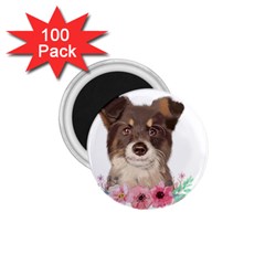 Watercolor Dog 1 75  Magnets (100 Pack)  by SychEva