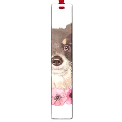 Watercolor Dog Large Book Marks by SychEva