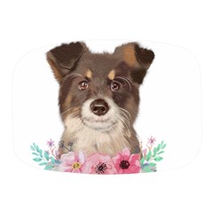 Watercolor Dog Mini Square Pill Box by SychEva