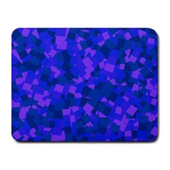 Cold Colorful Geometric Abstract Pattern Small Mousepad by dflcprintsclothing