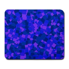 Cold Colorful Geometric Abstract Pattern Large Mousepad by dflcprintsclothing