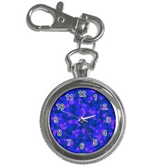 Cold Colorful Geometric Abstract Pattern Key Chain Watches