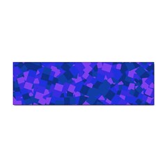 Cold Colorful Geometric Abstract Pattern Sticker (bumper) by dflcprintsclothing