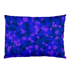 Cold Colorful Geometric Abstract Pattern Pillow Case by dflcprintsclothing