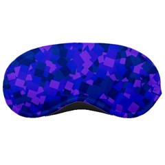 Cold Colorful Geometric Abstract Pattern Sleeping Mask by dflcprintsclothing