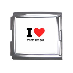 I Love Theresa Mega Link Italian Charm (18mm) by ilovewhateva