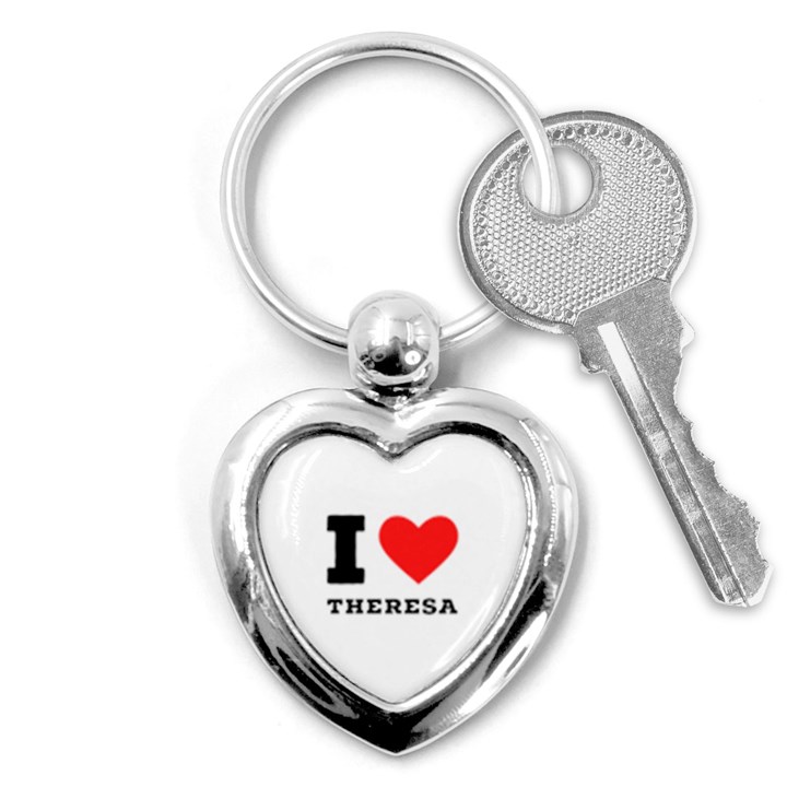 I love theresa Key Chain (Heart)