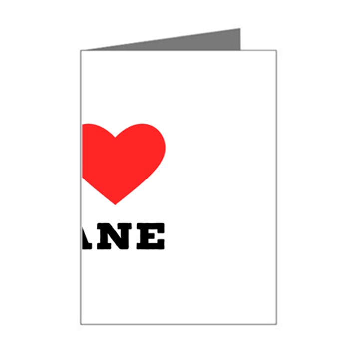 I love diane Mini Greeting Card