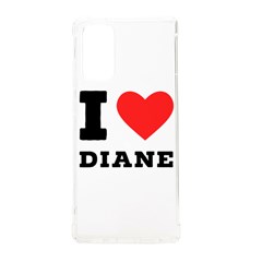 I Love Diane Samsung Galaxy Note 20 Tpu Uv Case