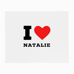 I Love Natalie Small Glasses Cloth by ilovewhateva